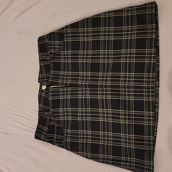 Plaid Mini Skirt - Picture 1 of 4